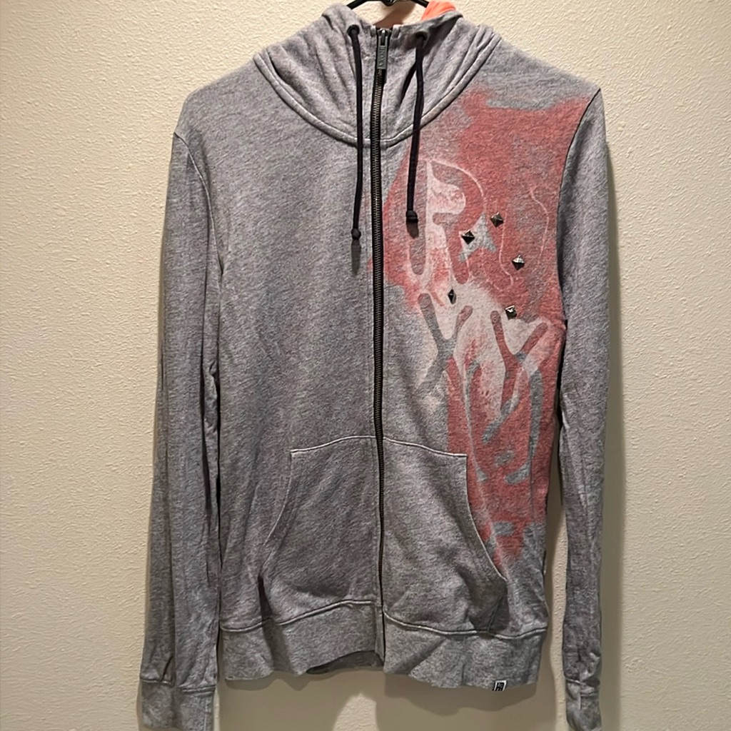 Roxy Zip Up Hoodie Sweatshirt